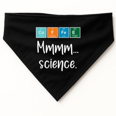 COFFEE Mmmm... Science USA-Made Doggie Bandana