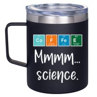 COFFEE Mmmm... Science 12oz Stainless Steel Coffee Mug