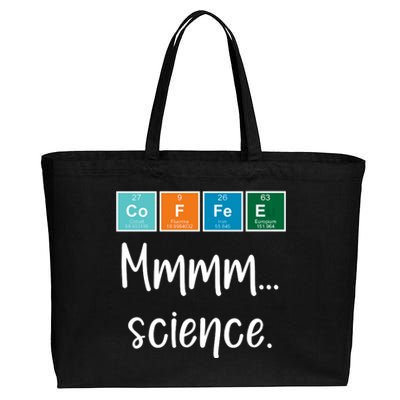 COFFEE Mmmm... Science Cotton Canvas Jumbo Tote