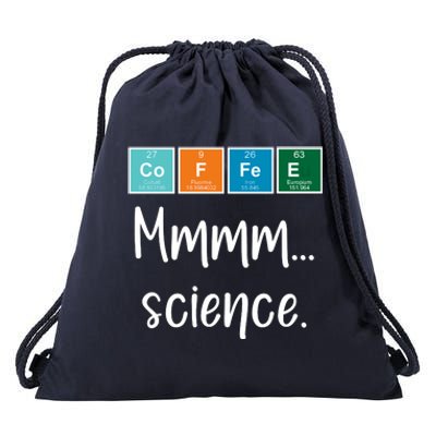 COFFEE Mmmm... Science Drawstring Bag