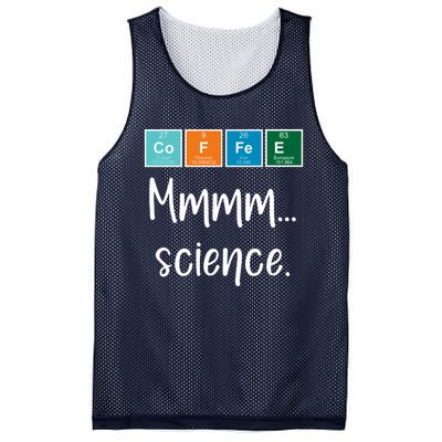 COFFEE Mmmm... Science Mesh Reversible Basketball Jersey Tank