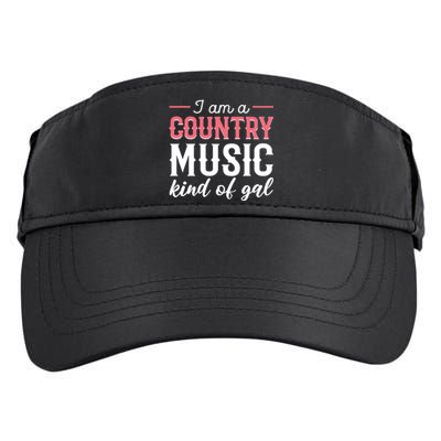 Country Music Singer Or Musician Gift Adult Drive Performance Visor