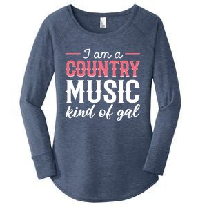 Country Music Singer Or Musician Gift Women's Perfect Tri Tunic Long Sleeve Shirt