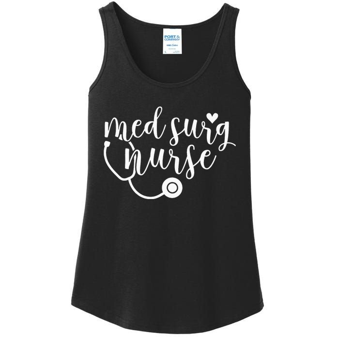 Cute Med Surg Nurse Medical Surgical Nurse RN Ladies Essential Tank