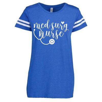 Cute Med Surg Nurse Medical Surgical Nurse RN Enza Ladies Jersey Football T-Shirt