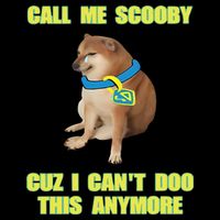 Call Me Scooby Cuz I Cant Doo This Anymore Drawstring Bag