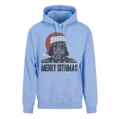 Christmas Merry Sithmas Distressed Unisex Surf Hoodie