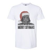 Christmas Merry Sithmas Distressed Softstyle CVC T-Shirt