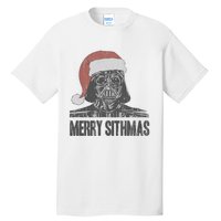 Christmas Merry Sithmas Distressed Tall T-Shirt