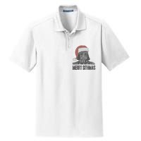 Christmas Merry Sithmas Distressed Dry Zone Grid Polo