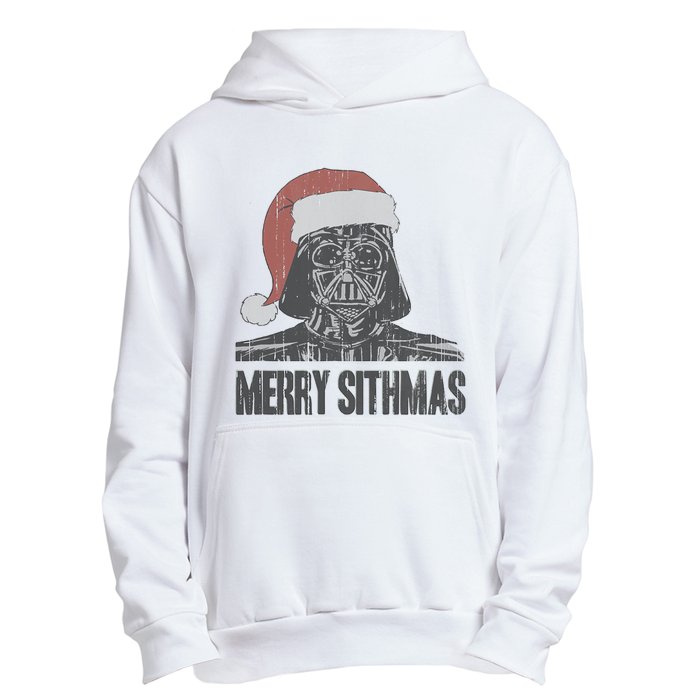 Christmas Merry Sithmas Distressed Urban Pullover Hoodie