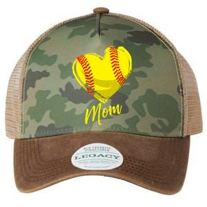 Cute Mom Softball Gift For Proud Pitchers Mama Aunt Gift Legacy Tie Dye Trucker Hat