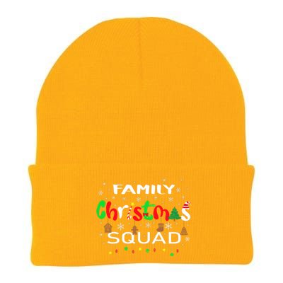 Christmas Morning Squad Xmas Holiday Pajama Matching Family Knit Cap Winter Beanie