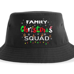 Christmas Morning Squad Xmas Holiday Pajama Matching Family Sustainable Bucket Hat