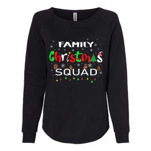 Christmas Morning Squad Xmas Holiday Pajama Matching Family Womens California Wash Sweatshirt