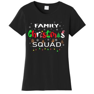 Christmas Morning Squad Xmas Holiday Pajama Matching Family Women's T-Shirt