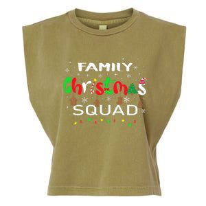 Christmas Morning Squad Xmas Holiday Pajama Matching Family Garment-Dyed Women's Muscle Tee