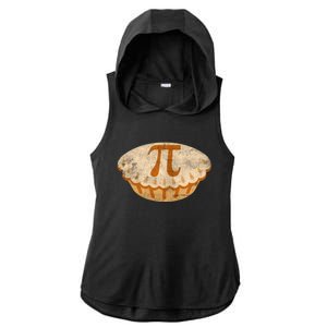 Cool Math Symbol Apple Pie Pi Day Design Meaningful Gift Ladies PosiCharge Tri-Blend Wicking Draft Hoodie Tank