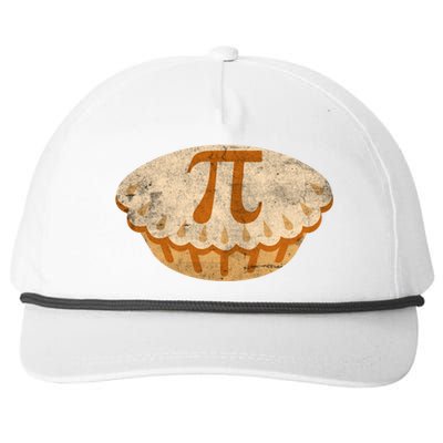 Cool Math Symbol Apple Pie Pi Day Design Meaningful Gift Snapback Five-Panel Rope Hat