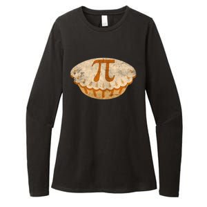 Cool Math Symbol Apple Pie Pi Day Design Meaningful Gift Womens CVC Long Sleeve Shirt