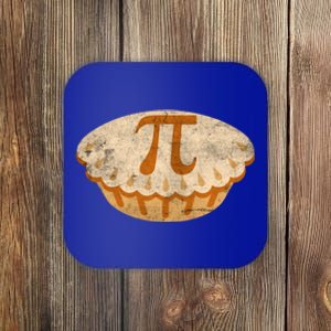 Cool Math Symbol Apple Pie Pi Day Design Meaningful Gift Coaster