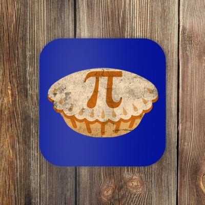 Cool Math Symbol Apple Pie Pi Day Design Meaningful Gift Coaster