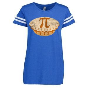 Cool Math Symbol Apple Pie Pi Day Design Meaningful Gift Enza Ladies Jersey Football T-Shirt