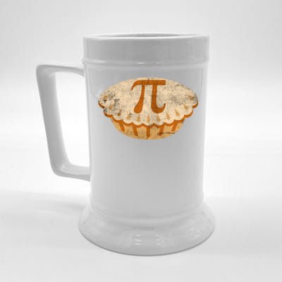 Cool Math Symbol Apple Pie Pi Day Design Meaningful Gift Beer Stein