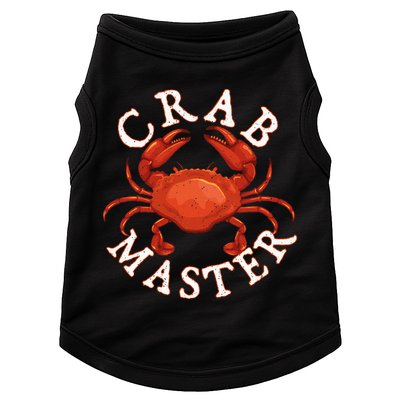 Crab Master Seafood Crustacean Sea Lover Hunting Crabbing Doggie Tank