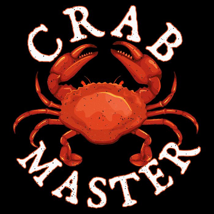 Crab Master Seafood Crustacean Sea Lover Hunting Crabbing Cooling Performance Crew T-Shirt