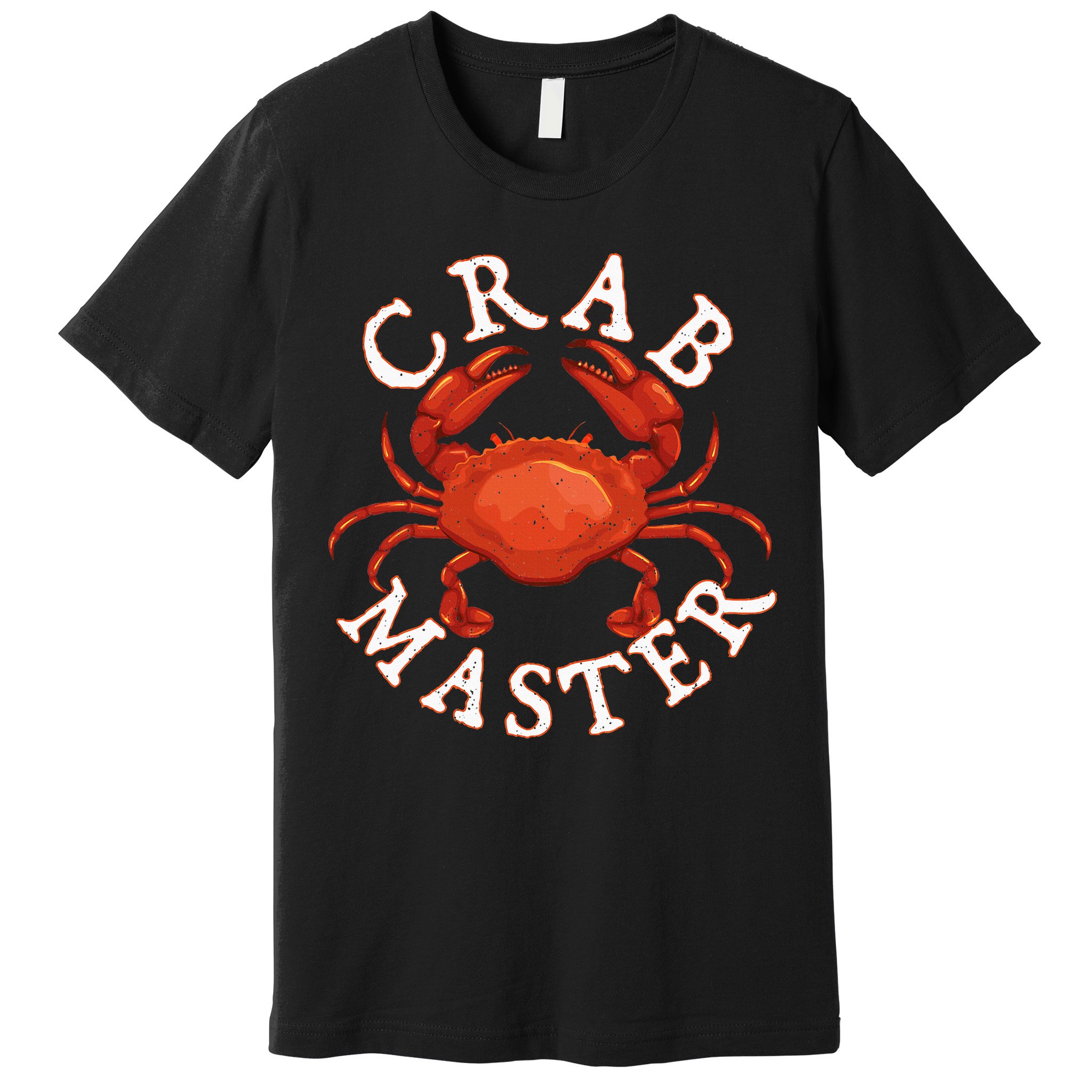 Crab Master Seafood Crustacean Sea Lover Hunting Crabbing Premium T-Shirt
