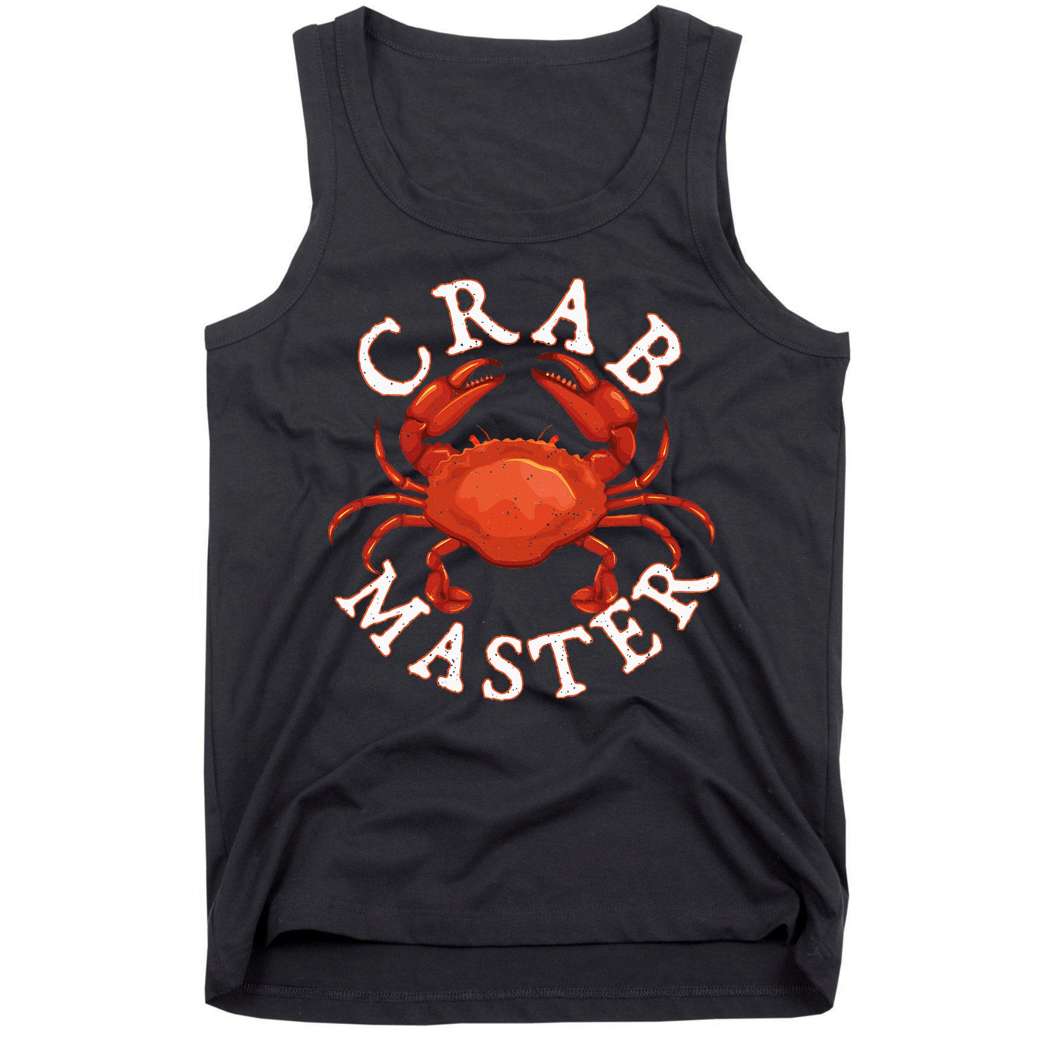 Crab Master Seafood Crustacean Sea Lover Hunting Crabbing Tank Top