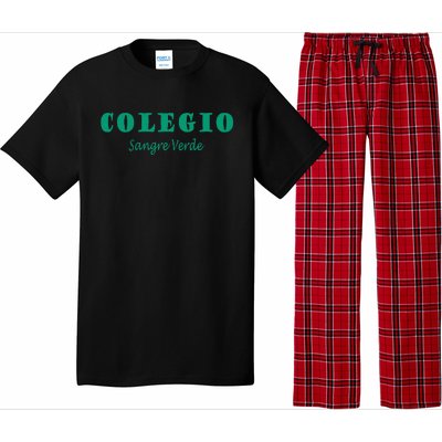 Colegial Mayaguez Sangre Verde Colegio Pajama Set