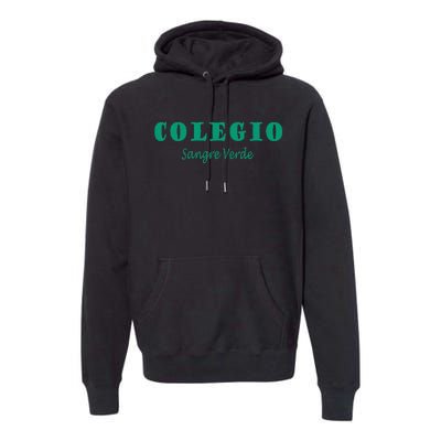 Colegial Mayaguez Sangre Verde Colegio Premium Hoodie