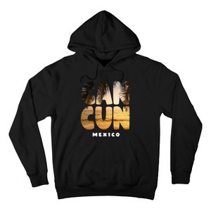 Cancun Mexico Souvenir Sunset Summer Vacation Hoodie