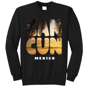 Cancun Mexico Souvenir Sunset Summer Vacation Sweatshirt