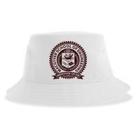 Cool MacGyver School Of Engineering Improvise Or Die EST 1985 Emblem Sustainable Bucket Hat
