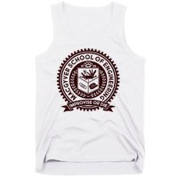 Cool MacGyver School Of Engineering Improvise Or Die EST 1985 Emblem Tank Top