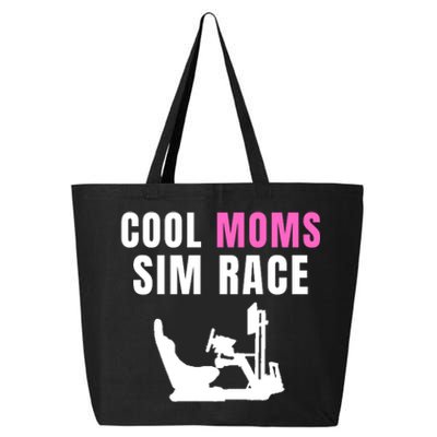 Cool Moms Sim Race Car Racing Sim Gaming Esport Sim Racer Sim Racing Cockpit 25L Jumbo Tote