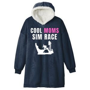 Cool Moms Sim Race Car Racing Sim Gaming Esport Sim Racer Sim Racing Cockpit Hooded Wearable Blanket