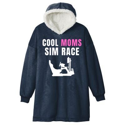 Cool Moms Sim Race Car Racing Sim Gaming Esport Sim Racer Sim Racing Cockpit Hooded Wearable Blanket