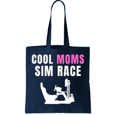 Cool Moms Sim Race Car Racing Sim Gaming Esport Sim Racer Sim Racing Cockpit Tote Bag