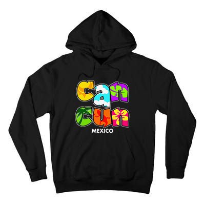 Cancun Mexico Souvenir Gift Spring Break Summer Vacation Tall Hoodie