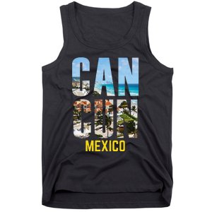 Cancun Mexico Souvenir Gift Spring Summer Vacation Break Tank Top