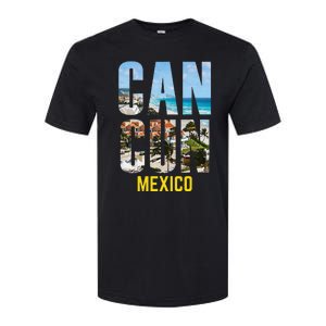 Cancun Mexico Souvenir Gift Spring Summer Vacation Break Softstyle CVC T-Shirt