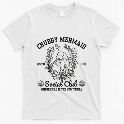 Chubby Mermaid Social Club T-Shirt