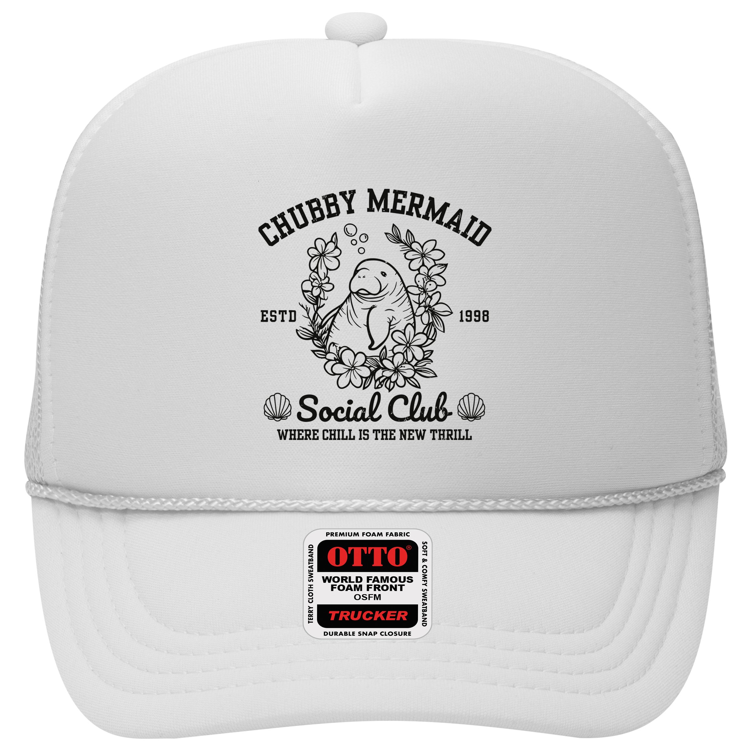 Chubby Mermaid Social Club Hat