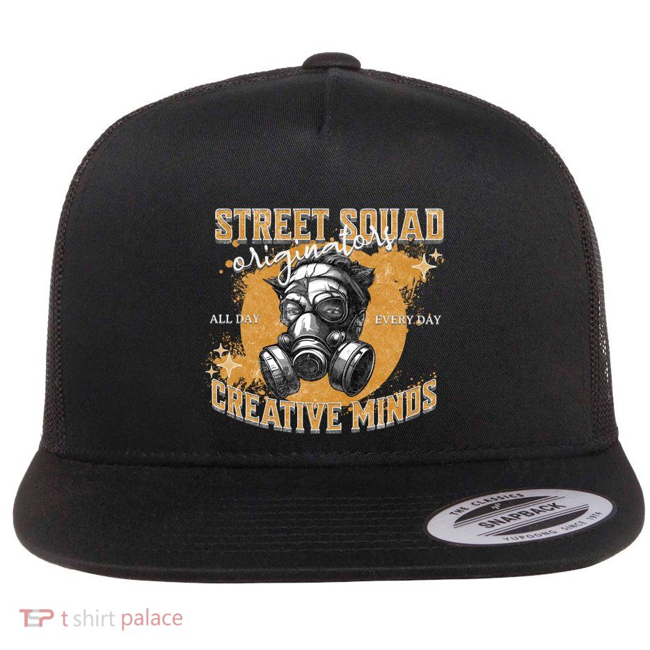 Creative Minds Street Defined: Join The Squad Flat Bill Trucker Hat