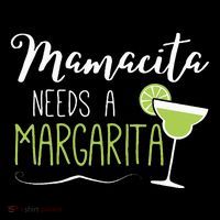 Cute Margaritas Senoritas Mamacita Needs A Margarita Kids T-Shirt