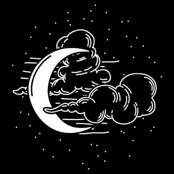 Crescent Moon Stars Dark Goth Gothic Witchcraft Occult Wicca Cool Gift Cooling Performance Crew T-Shirt